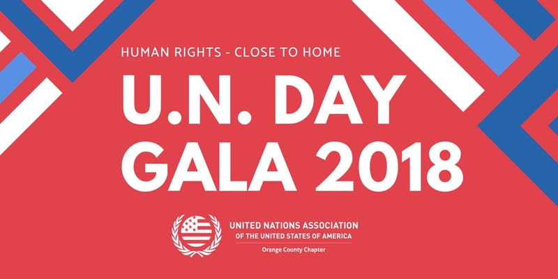 UN Day Gala Celebration:  Human Rights, Close to Home – 10/27/18